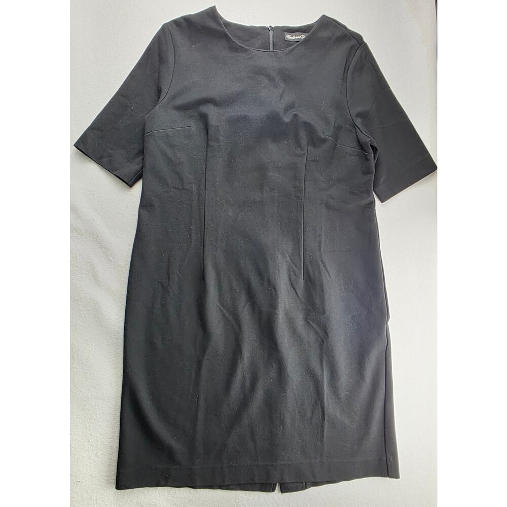 Estelle And Finn Black Shift Dress Size 8 - Picture 2 of 12